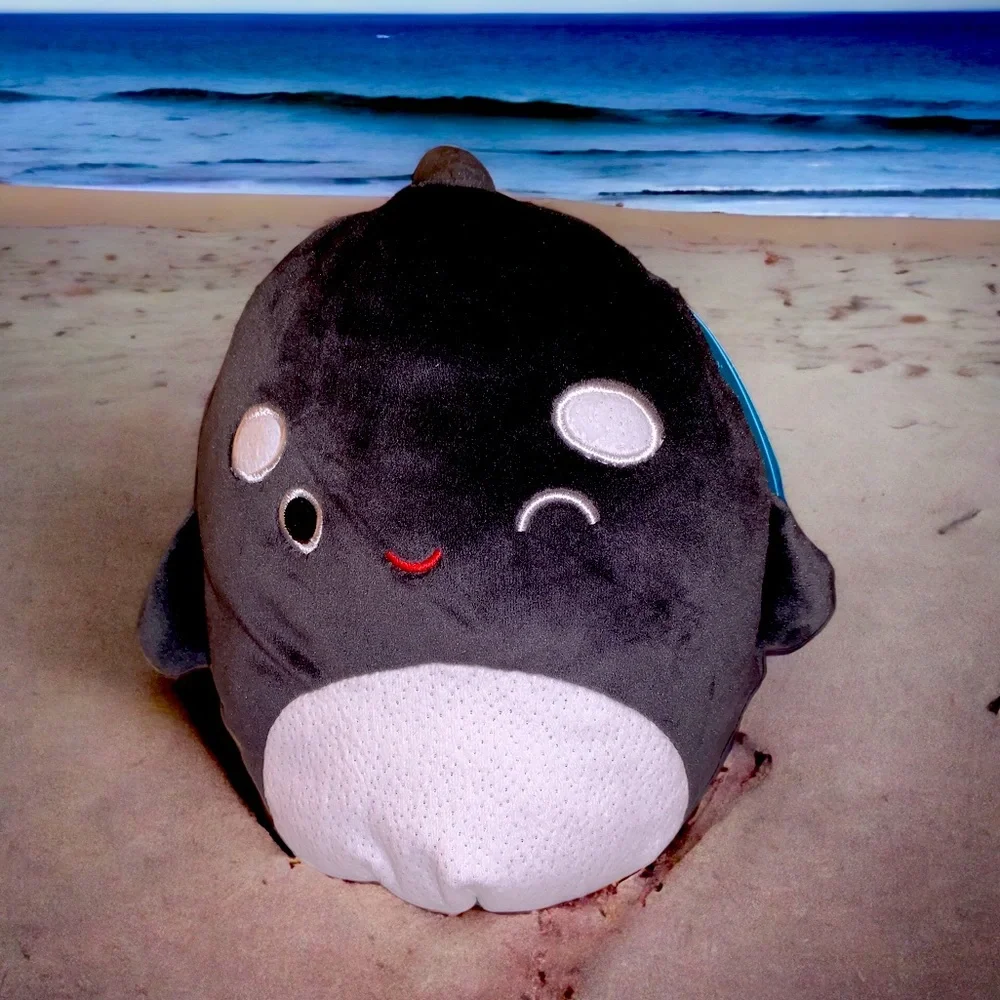 New Squishmallows Kai the Orca Winking & Smiling 7.5 inch Plushie